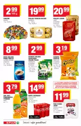 Gazetka promocyjna Spar - Spar - Gazetka - ważna od 14.10 do 14.10.2022 - strona 8 - produkty: Piwo, Cheetos, Sok, Cukier, Praliny, Lindor, Kawa mielona, Kawa, Coca-Cola, Ferrero Rocher, Chrupki, Wawel, Prima, Tymbark, Ferrero, Cukierki, Jacobs, Herbata, Herbapol, Lindt