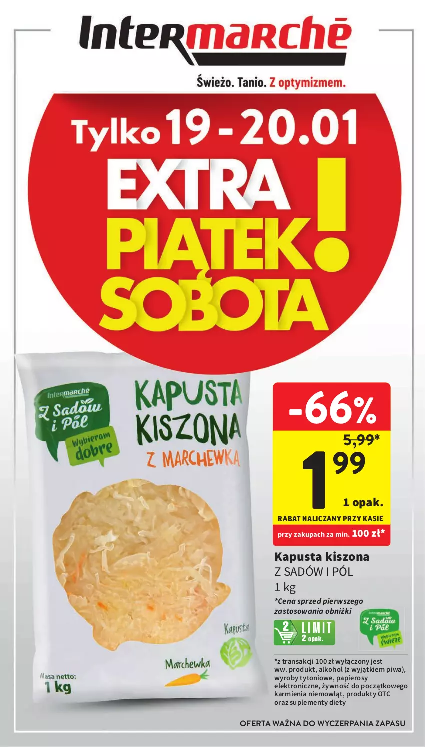 Gazetka promocyjna Intermarche - Gazetka Intermarche - ważna 18.01 do 24.01.2024 - strona 3 - produkty: Karmi, Papier, Piwa, Tran