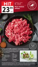 Gazetka promocyjna Intermarche - Gazetka Intermarche - Gazetka - ważna od 24.01 do 24.01.2024 - strona 22 - produkty: Cebula, Mięso mielone, Sos, Sok, Sól, Blender, Jogurt, Cytryny, Grill, Mięso