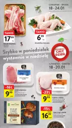 Gazetka promocyjna Intermarche - Gazetka Intermarche - Gazetka - ważna od 24.01 do 24.01.2024 - strona 23 - produkty: Kurczak, Golonka z indyka, Schab wieprzowy, Skrzydełka z kurczaka, Boczek, Boczek wieprzowy