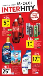 Gazetka promocyjna Intermarche - Gazetka Intermarche - Gazetka - ważna od 24.01 do 24.01.2024 - strona 6 - produkty: Coca-Cola, Lack, Szampon, Fanta, Odżywka, Kapsułki do prania, Sprite, Napój, Fa