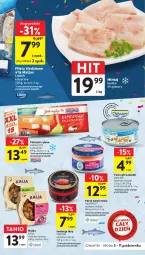 Gazetka promocyjna Intermarche - Gazetka Intermarche - Gazetka - ważna od 11.10 do 11.10.2023 - strona 27 - produkty: Kawa, Paluszki rybne, Matjas, Tuńczyk, Kawior, Mintaj, Małże, Lazur, Lisner