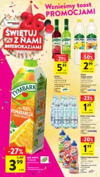 Gazetka promocyjna Intermarche - Gazetka Intermarche - Gazetka - ważna od 11.10 do 11.10.2023 - strona 38 - produkty: Sok, Tymbark, Syrop, Woda mineralna, Napój niegazowany, Woda, Napój, Cisowianka, Herbapol, Hortex