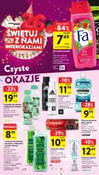 Gazetka promocyjna Intermarche - Gazetka Intermarche - Gazetka - ważna od 11.10 do 11.10.2023 - strona 40 - produkty: Fructis, Bursztyn, Płyn do płukania jamy ustnej, Listerine, Dezodorant, Pasta do zębów, Adidas, Joanna, Płyn do płukania, Szampon, Odżywka, Colgate, Sensodyne, LG, Fa