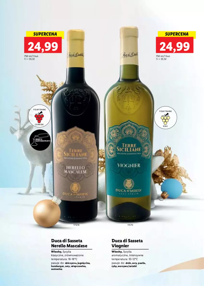 Gazetka promocyjna Lidl - Alkohole - duża gazetka - ważna 08.12 do 26.12.2022 - strona 10 - produkty: Burger, Drób, Dziczyzna, Hamburger, Sałat, Ser, Warzywa, Wieprzowina, Wołowina