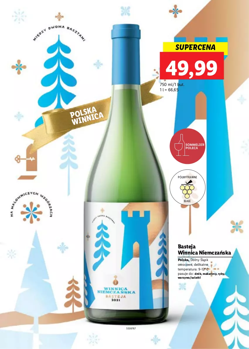 Gazetka promocyjna Lidl - Alkohole - duża gazetka - ważna 08.12 do 26.12.2022 - strona 11 - produkty: Drób, Makaron, Sałat, Warzywa