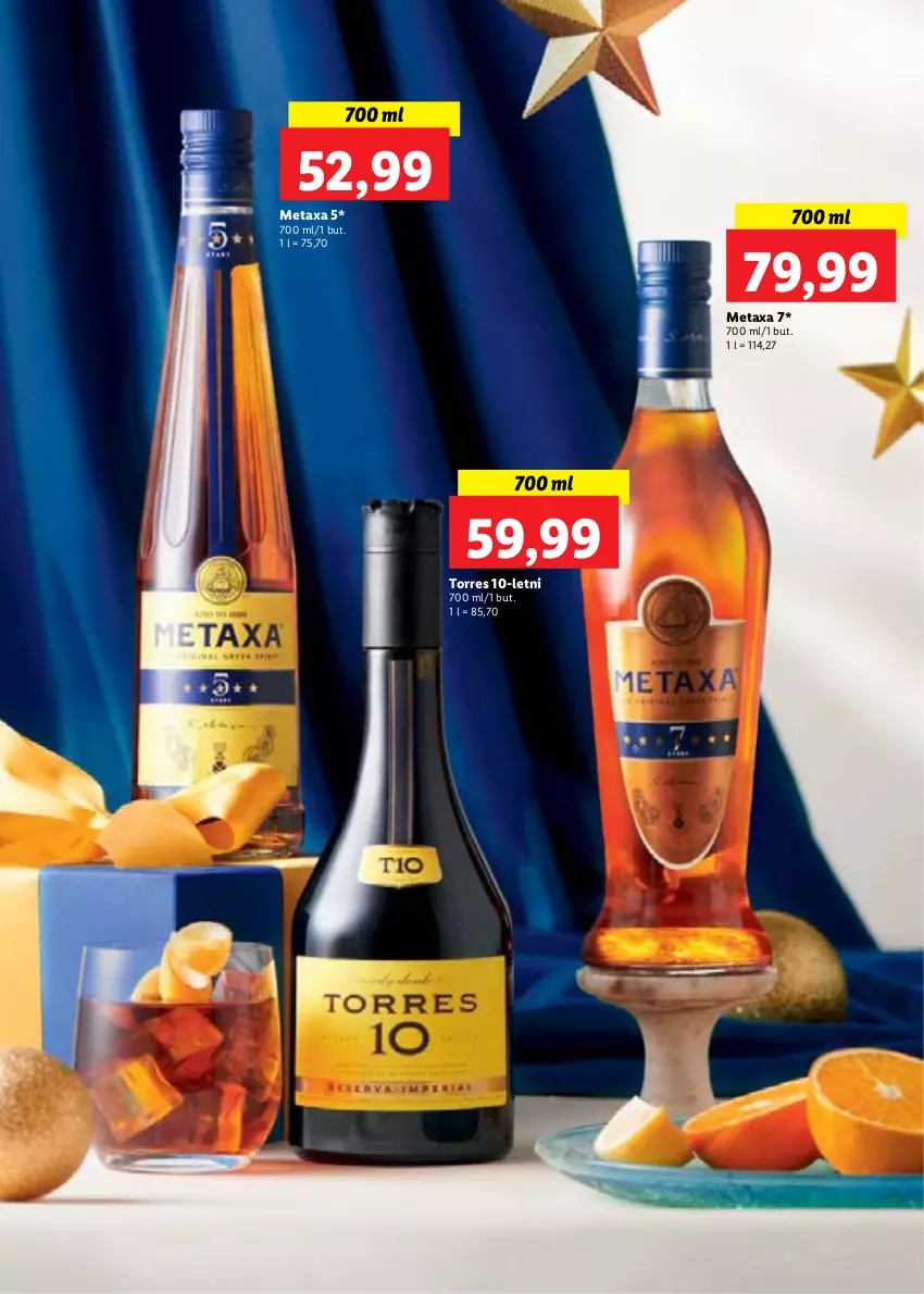 Gazetka promocyjna Lidl - Alkohole - duża gazetka - ważna 08.12 do 26.12.2022 - strona 38 - produkty: Metaxa