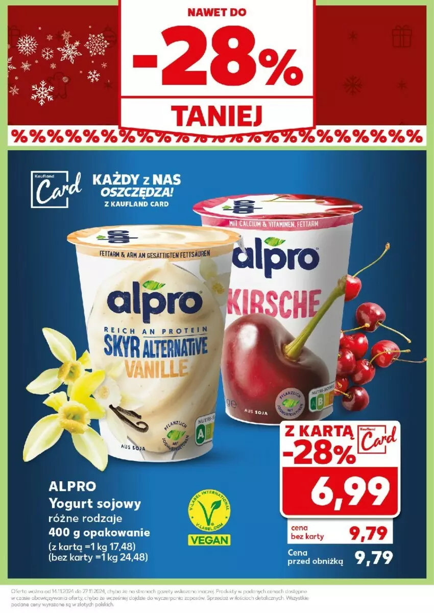 Gazetka promocyjna Kaufland - ważna 25.11 do 27.11.2024 - strona 22 - produkty: Alpro