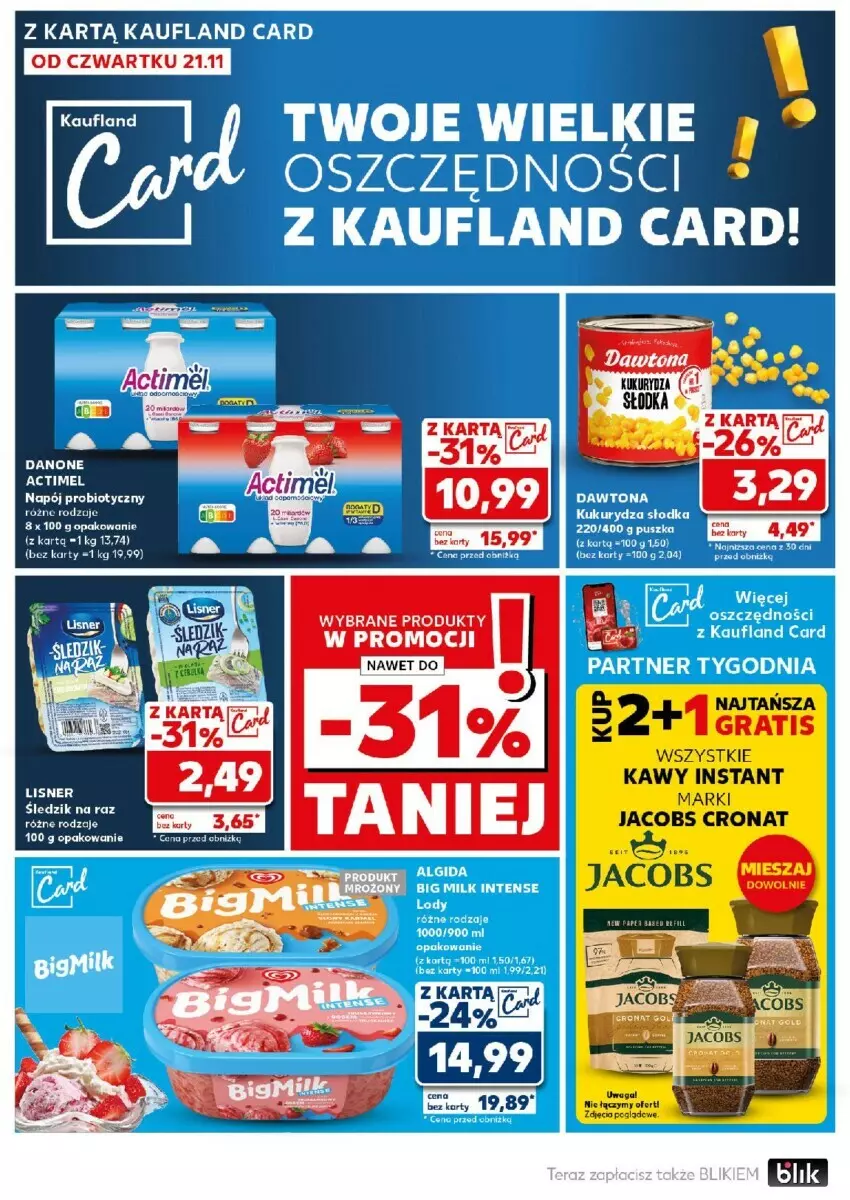 Gazetka promocyjna Kaufland - ważna 25.11 do 27.11.2024 - strona 4 - produkty: Danone