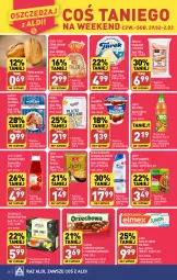 Gazetka promocyjna Aldi - Pełna oferta - Gazetka - ważna od 02.03 do 02.03.2024 - strona 28 - produkty: Kurczak, Earl Grey, Sok, Rust, Zupa, Zott, Bell, Pasta do zębów, Płatki owsiane, Czekolada mleczna, Camembert, Spaghetti, Czekolada, Morliny, Szampon, Dzieci, Kubuś, Bella, Chleb, Elmex, Jogobella, Herbata, Kiełbasa, Bułka, Knorr