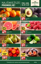 Gazetka promocyjna Aldi - Pełna oferta - Gazetka - ważna od 02.03 do 02.03.2024 - strona 3 - produkty: Pomarańcze, Gruszki, Maliny, Limonka, Nektar, Grejpfrut