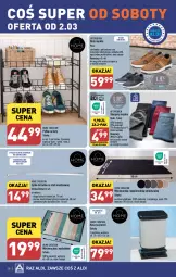 Gazetka promocyjna Aldi - Pełna oferta - Gazetka - ważna od 02.03 do 02.03.2024 - strona 38 - produkty: Wycieraczka, Buty, Karp, Kosz, Wełna, Półka, Fa