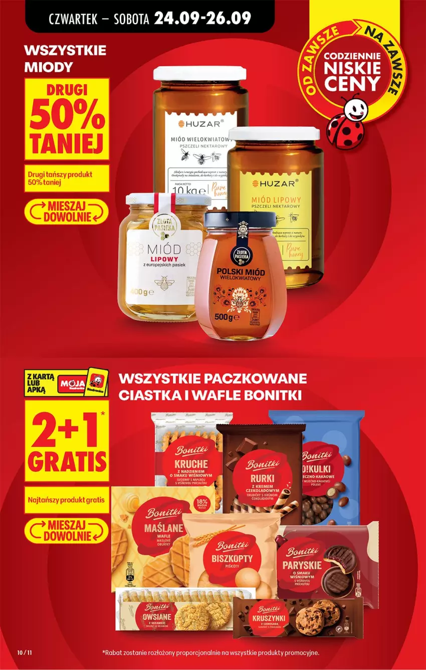 Gazetka promocyjna Biedronka - Od Czwartku - ważna 24.09 do 30.09.2026 - strona 12 - produkty: BIC, LANA, Miód, Por