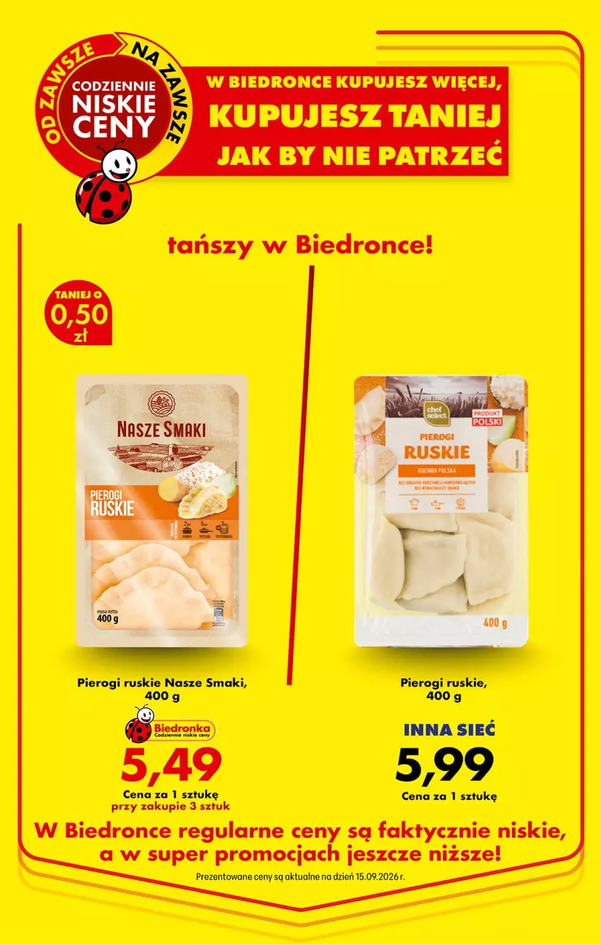 Gazetka promocyjna Biedronka - Od Czwartku - ważna 24.09 do 30.09.2026 - strona 23 - produkty: Fa, Pierogi