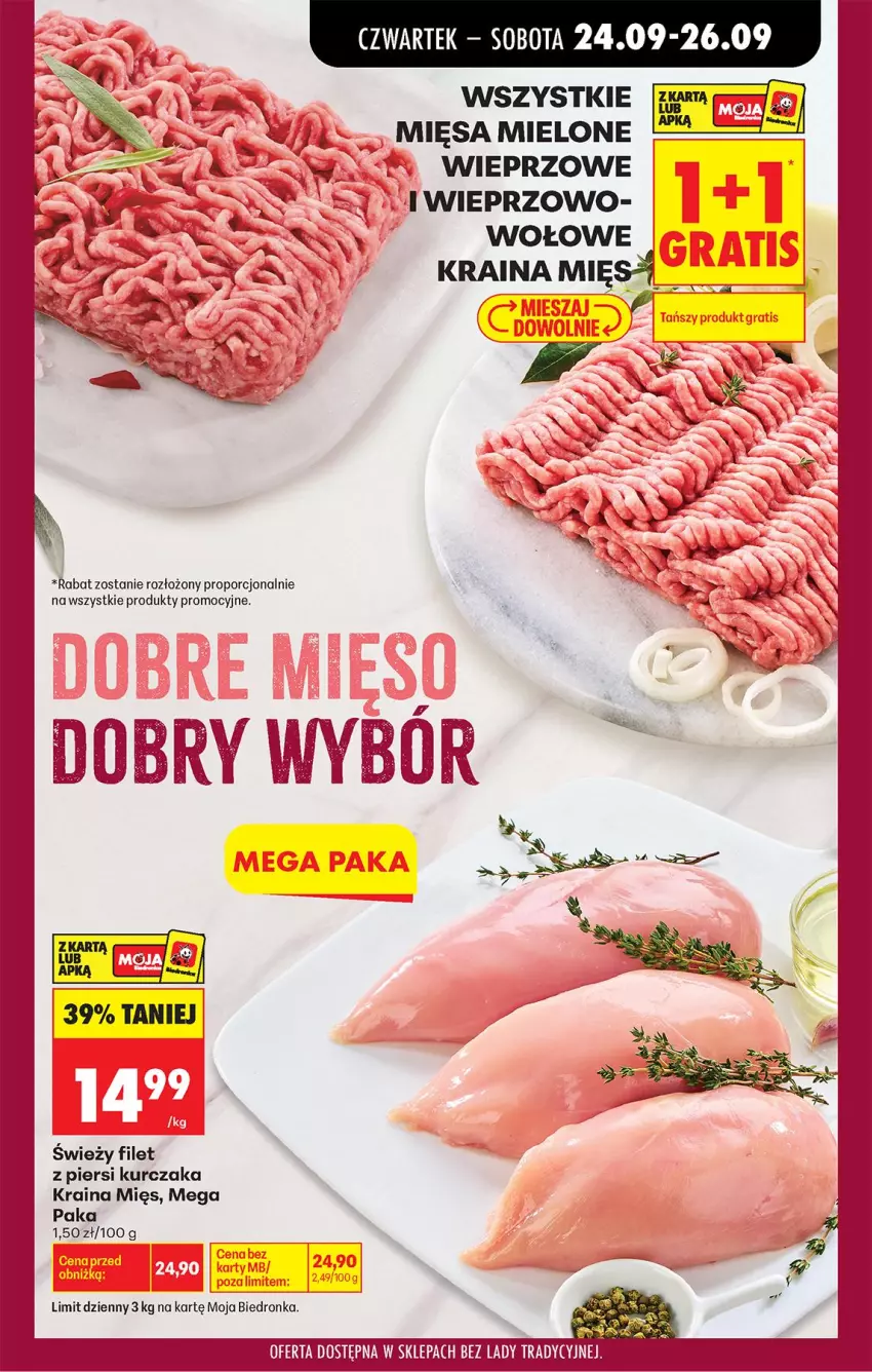 Gazetka promocyjna Biedronka - Od Czwartku - ważna 24.09 do 30.09.2026 - strona 39 - produkty: Filet z piersi kurczaka, Kurczak, Por