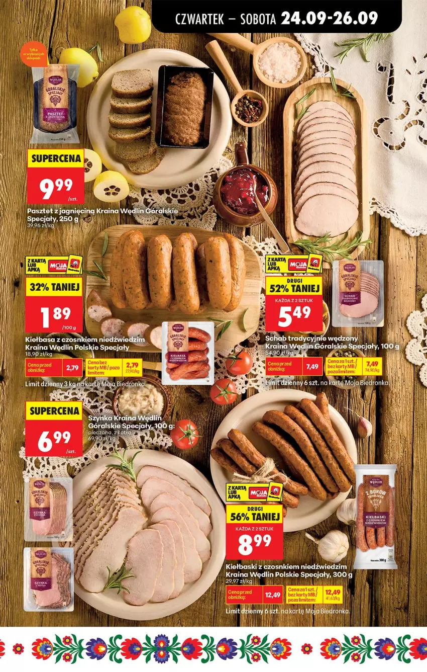 Gazetka promocyjna Biedronka - Od Czwartku - ważna 24.09 do 30.09.2026 - strona 55 - produkty: Kiełbasa, Por