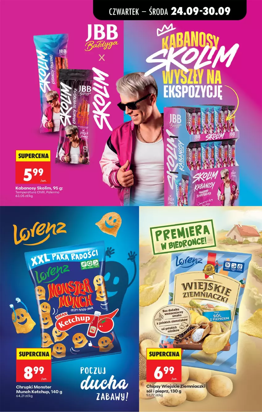 Gazetka promocyjna Biedronka - Od Czwartku - ważna 24.09 do 30.09.2026 - strona 67 - produkty: Chipsy, Chrupki, Ketchup, Sól