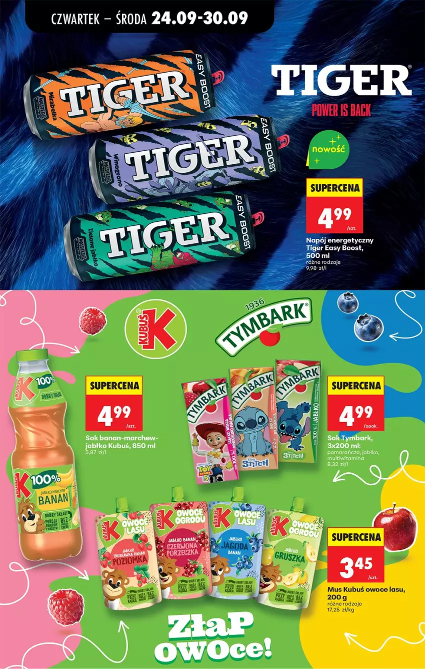 Gazetka promocyjna Biedronka - Od Czwartku - ważna 24.09 do 30.09.2026 - strona 72 - produkty: Kubuś, Sok