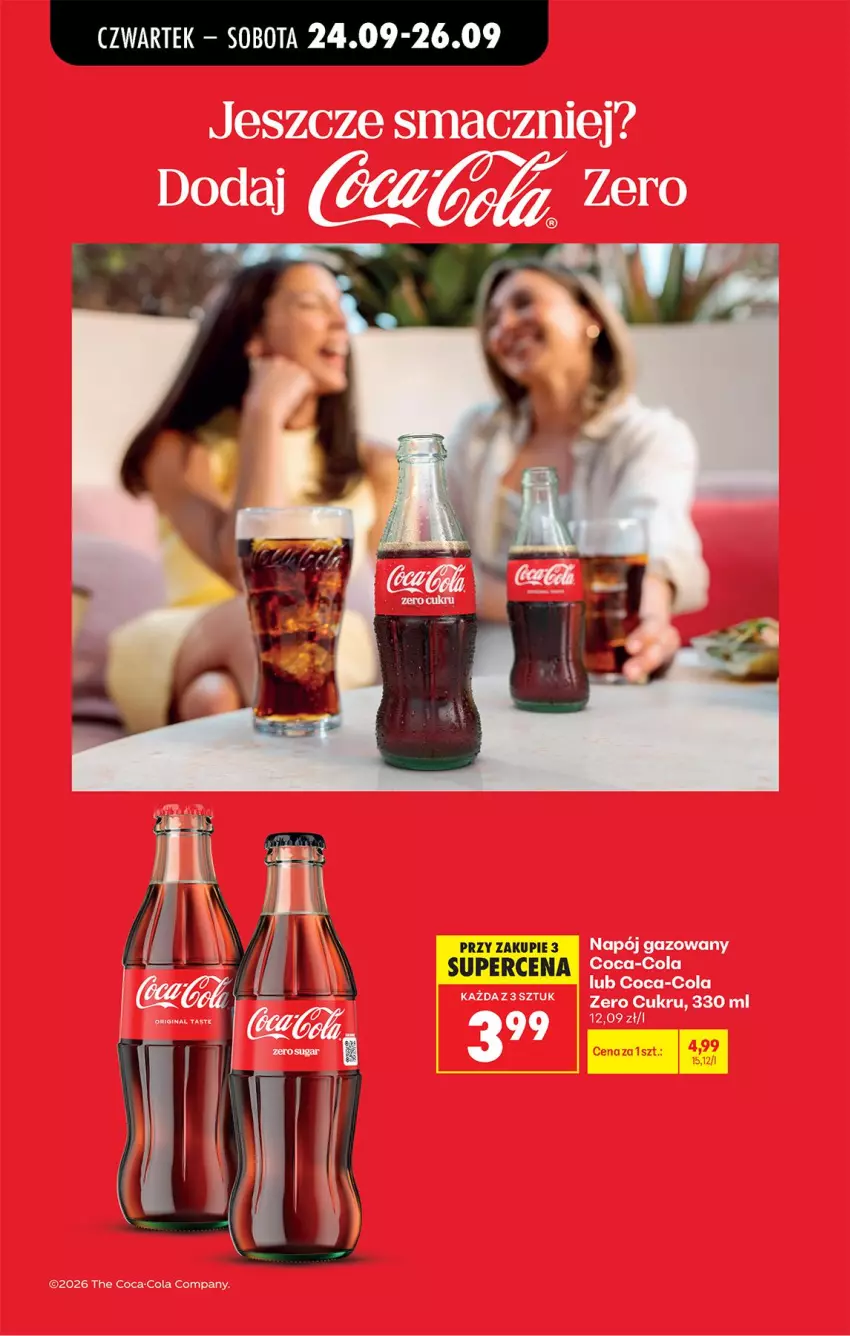 Gazetka promocyjna Biedronka - Od Czwartku - ważna 24.09 do 30.09.2026 - strona 73 - produkty: Coca-Cola