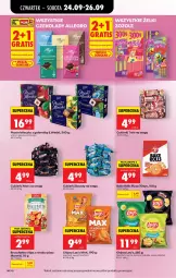 Gazetka promocyjna Biedronka - Od Czwartku - Gazetka - ważna od 30.09 do 30.09.2026 - strona 66 - produkty: Piec, Bake Rolls, Por, Mus, Cukier, Papryka, Chipsy, Bounty, Twix, Pizza, Mleczko, Mars, Ptasie mleczko, Bruschette, Cukierki, Gala, LG