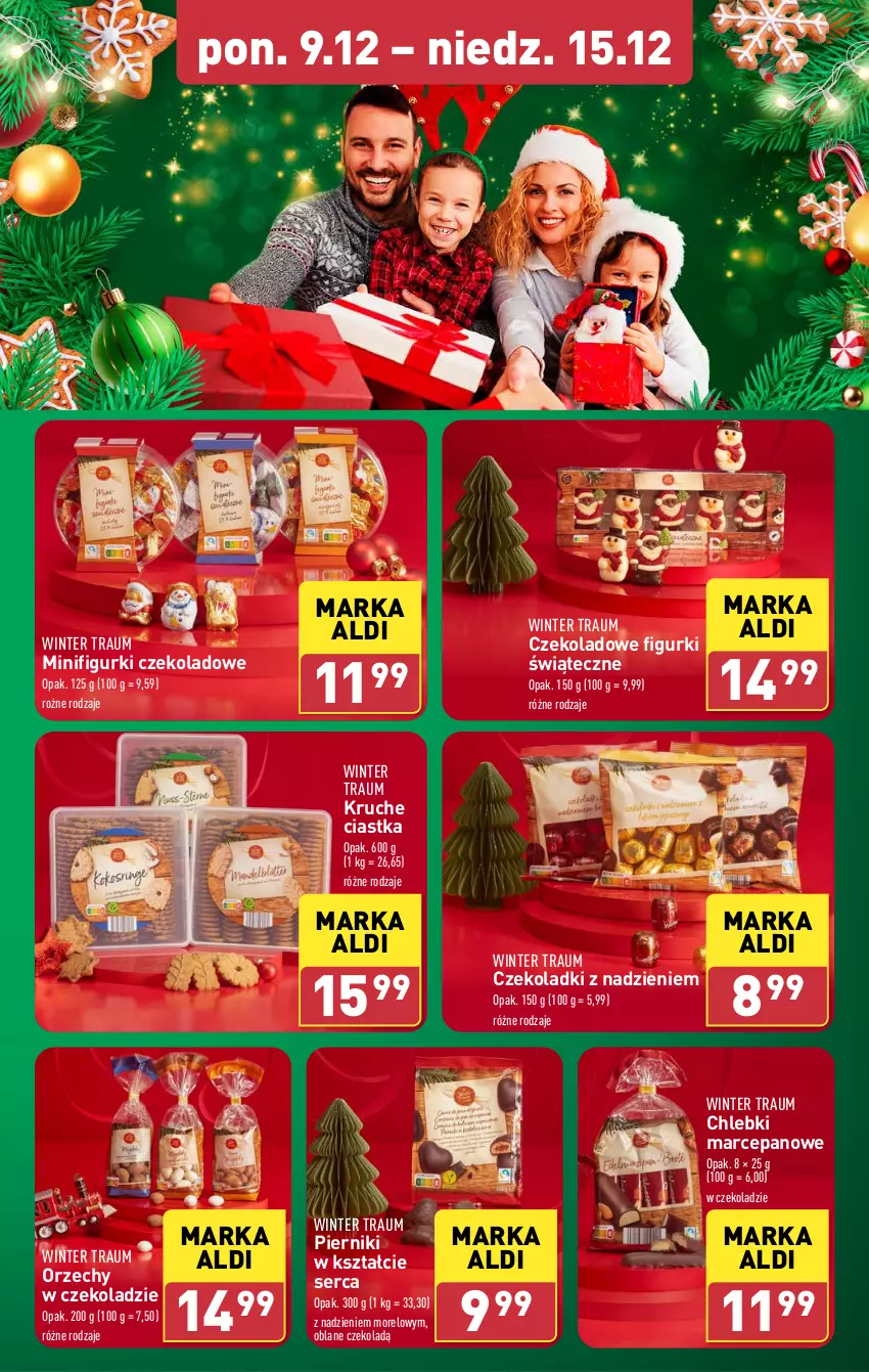 Gazetka promocyjna Aldi - Pełna oferta - ważna 09.12 do 15.12.2024 - strona 21 - produkty: Chleb, Ciastka, Orzechy w czekoladzie, Piernik, Ser