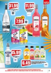 Gazetka promocyjna Topaz - Gazetka - Gazetka - ważna od 30.06 do 30.06.2023 - strona 5 - produkty: Biały Bocian, Gra, Bols, Wódka, Arbuz, Napój, Grejpfrut