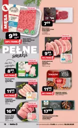 Gazetka promocyjna Netto - Od Poniedziałku - Gazetka - ważna od 16.08 do 16.08.2025 - strona 12 - produkty: Kurczak, Mięso mielone, Sok, Por, Stek wołowy, Sokołów, Stek, Schab wieprzowy, Burger, Rostbef, Grill, Mięso