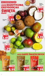 Gazetka promocyjna Kaufland - Oferta ważna od 23.03.2023 do 08.04.2023 lub do wyczerpania zapasów. - Gazetka - ważna od 08.04 do 08.04.2023 - strona 2 - produkty: Orzechy włoskie, Migdały, Limonka, Mango, Kokos