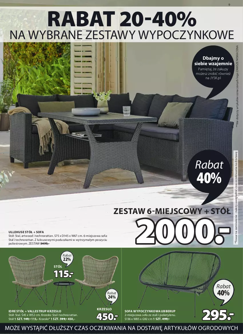 Gazetka promocyjna Jysk - Oferta tygodnia - ważna 02.06 do 15.06.2021 - strona 10 - produkty: Artwood, Fa, Krzesło, Mięta, Poduszka, Sofa, Stół