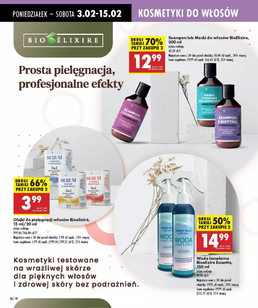 Gazetka promocyjna Biedronka - Twoje Piękne Strony - ważna 03.02 do 16.02.2025 - strona 18 - produkty: HP, Jaja, Maska, Olej, Rum, Ser, Serum, Szampon