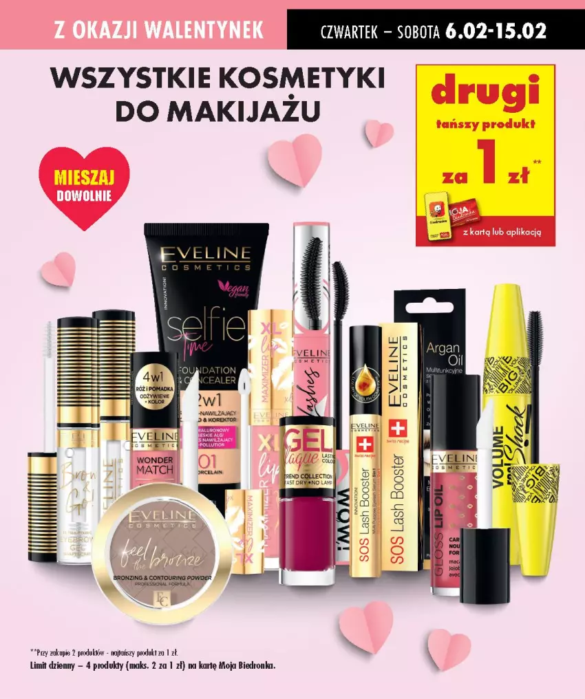 Gazetka promocyjna Biedronka - Twoje Piękne Strony - ważna 03.02 do 16.02.2025 - strona 5 - produkty: Eveline, LG, Makijaż