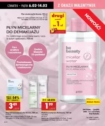 Gazetka promocyjna Biedronka - Twoje Piękne Strony - Gazetka - ważna od 16.02 do 16.02.2025 - strona 10 - produkty: Patyczki kosmetyczne, Makijaż, Płyn micelarny, Be Be