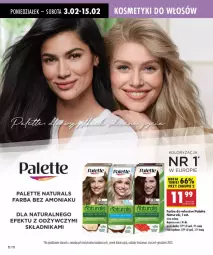 Gazetka promocyjna Biedronka - Twoje Piękne Strony - Gazetka - ważna od 16.02 do 16.02.2025 - strona 22 - produkty: Palette, Farba do włosów, Fa