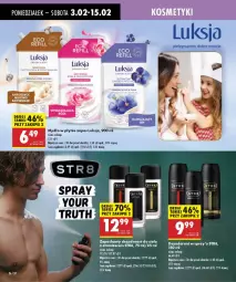 Gazetka promocyjna Biedronka - Twoje Piękne Strony - Gazetka - ważna od 16.02 do 16.02.2025 - strona 36 - produkty: Mydło w płynie, Koc, Dezodorant, Str8, Tera, Mydło, Luksja