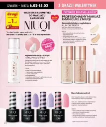 Gazetka promocyjna Biedronka - Twoje Piękne Strony - Gazetka - ważna od 16.02 do 16.02.2025 - strona 4 - produkty: Makijaż, Sok, Mop, Gin, Booster, Rozświetlacz, Mule, Niuqi, Podkład, Lakier, K2