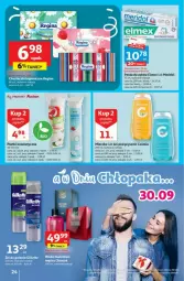 Gazetka promocyjna Auchan - Gazetka - ważna od 04.10 do 04.10.2023 - strona 17 - produkty: Pasta do zębów, Mleczko, Płatki kosmetyczne, Elmex