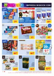 Gazetka promocyjna Carrefour - Gazetka Market Zyskoteka - Gazetka - ważna od 09.10 do 09.10.2021 - strona 10 - produkty: BelVita, Ciastka, Princessa, Kawa rozpuszczalna, Cukier, Praliny, Wafelek, Kawa mielona, Kawa, Jacobs Krönung, Wawel, Czekolada mleczna, Mleczko, Czekolada, Ptasie mleczko, Toffifee, Ferrero, E. Wedel, Cukierki, Jacobs, Tassimo, Nestlé, Lindt