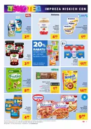 Gazetka promocyjna Carrefour - Gazetka Market Zyskoteka - Gazetka - ważna od 09.10 do 09.10.2021 - strona 9 - produkty: Ser, Mus, Gra, Danone, Gerber, Nesquik, Jogurt, Słodka Chwila, Kosz, Actimel, Dżem, Serek homogenizowany, Dr. Oetker, Serek, Pizza, Bakoma, Müller, Napój mleczny, Dzieci, Baton, Danio, Deser, Kakao, Napój, Nestlé