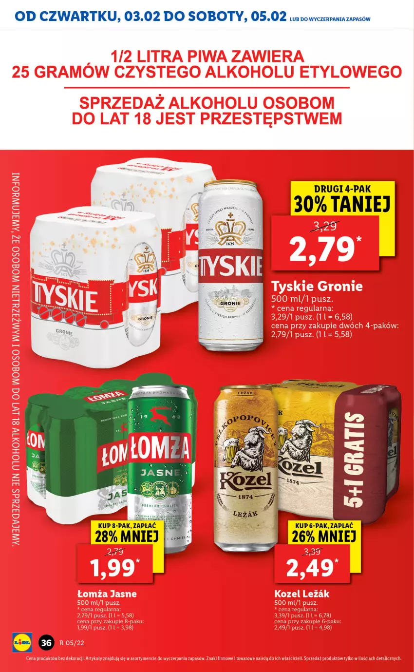 Gazetka promocyjna Lidl - GAZETKA - ważna 03.02 do 05.02.2022 - strona 36