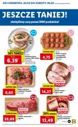 Gazetka promocyjna Lidl - GAZETKA - Gazetka - ważna od 05.02 do 05.02.2022 - strona 13 - produkty: Mięso mielone, Por, Wołowina, Kiełbasa biała, Kiełbasa, Mięso