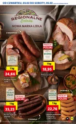 Gazetka promocyjna Lidl - GAZETKA - Gazetka - ważna od 05.02 do 05.02.2022 - strona 19 - produkty: Kiełbasa krucha, Kiełbasa