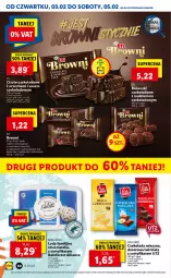 Gazetka promocyjna Lidl - GAZETKA - Gazetka - ważna od 05.02 do 05.02.2022 - strona 30 - produkty: Sos, Ser, Ciasto czekoladowe, Lody, Czekolada mleczna, Czekolada, Deser, Babeczki, Fa