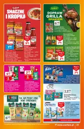 Gazetka promocyjna Auchan - Gazetka Znane Marki Lubiane Hipermarket Auchan - Gazetka - ważna od 13.09 do 13.09.2023 - strona 23 - produkty: Pur, Mus, Purina, Przyprawy, Felix, Grill, Kamis, Przysmak dla kota, Musztarda