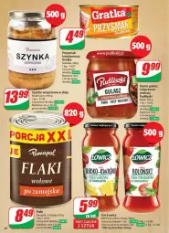 Gazetka promocyjna Dino - Gazetka - ważna od 29.04 do 29.04.2025 - strona 17 - produkty: Sos, Sok, Ser, Gra, Szynka wieprzowa, Sokołów, Szynka, Danio, Pudliszki, Flaki, Heinz