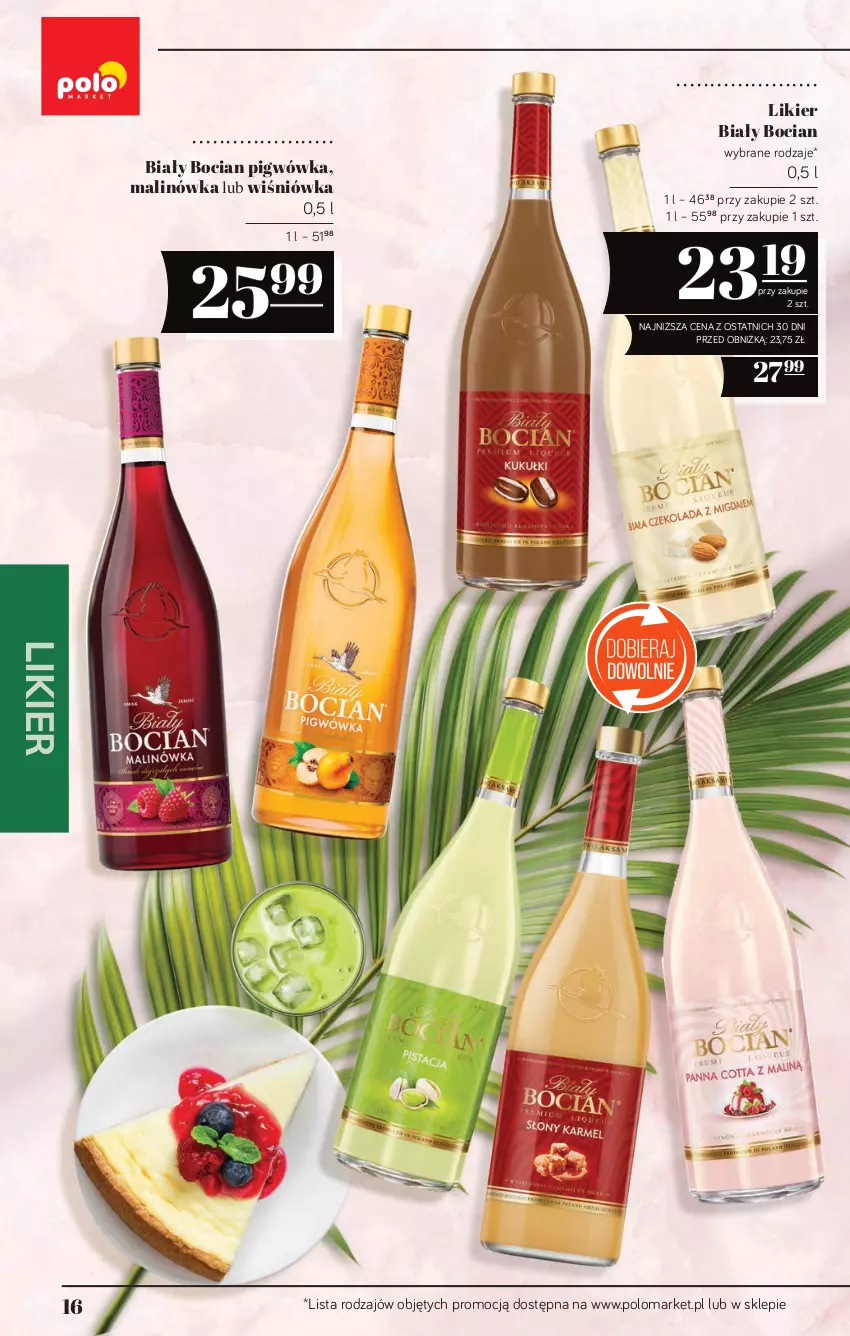 Gazetka promocyjna PoloMarket - Katalog alkoholi 12/2026 - ważna 02.07 do 15.07.2026 - strona 16 - produkty: Biały Bocian, Likier