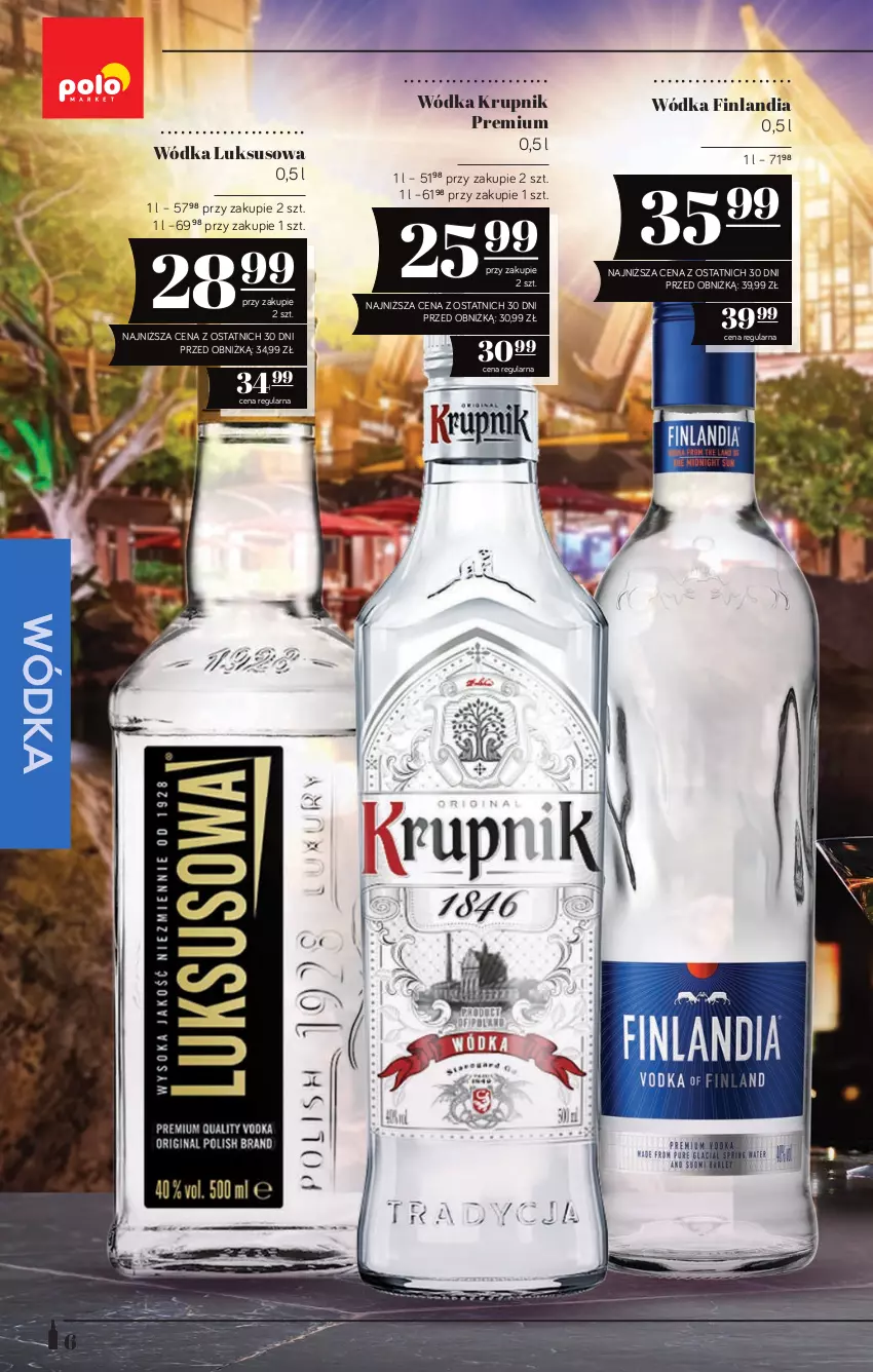 Gazetka promocyjna PoloMarket - Katalog alkoholi 12/2026 - ważna 02.07 do 15.07.2026 - strona 6 - produkty: Finlandia, Krupnik, Wódka