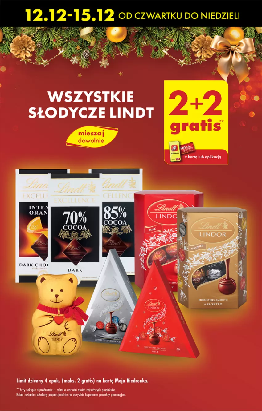 Gazetka promocyjna Biedronka - Od Czwartku - ważna 12.12 do 18.12.2024 - strona 15 - produkty: Gra, Lindt