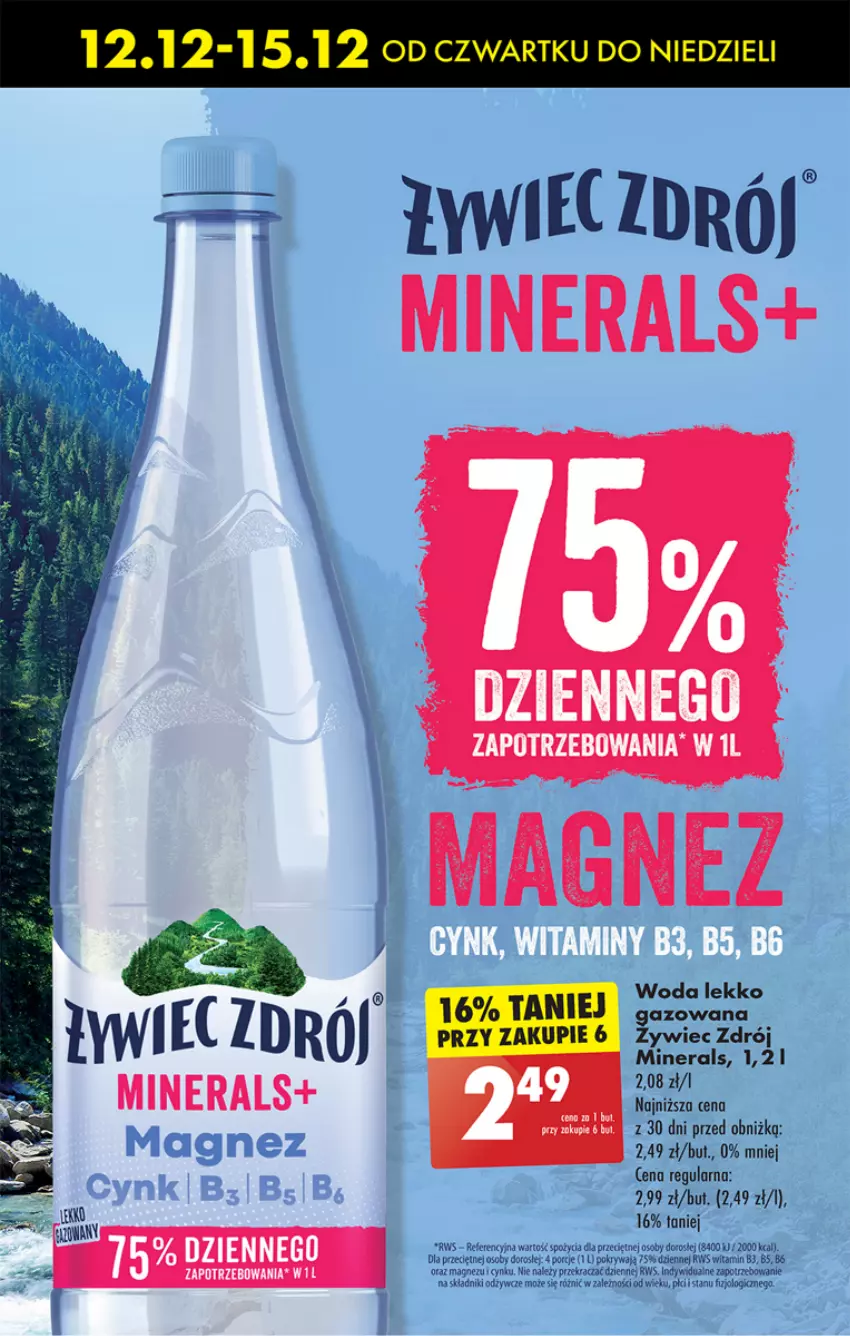 Gazetka promocyjna Biedronka - Od Czwartku - ważna 12.12 do 18.12.2024 - strona 61 - produkty: Cynk, Fa, Magnez, Woda