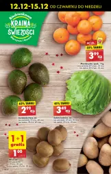 Gazetka promocyjna Biedronka - Od Czwartku - Gazetka - ważna od 18.12 do 18.12.2024 - strona 30 - produkty: Mandarynki, Sałata lodowa, Kiwi, Sałat