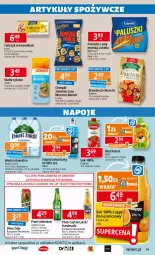Gazetka promocyjna E Leclerc - Gazetka - ważna od 22.02 do 22.02.2025 - strona 19 - produkty: Piwo, Lubella, Sos, Sok, Ryż, Mus, Bell, Kawa, Heineken, Coca-Cola, Chrupki, Wafle, Fortuna, Napój izotoniczny, Tuńczyk, Cappy, Lorenz, Woda mineralna, Bruschette, Kubuś, Bella, Monster Munch, Woda, Napój, Olej, Captain Jack